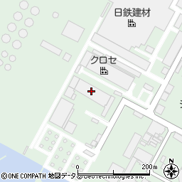 富士屋高石工場周辺の地図