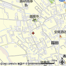 大阪府堺市中区福田1161周辺の地図