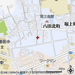 大阪府堺市中区堀上町416周辺の地図