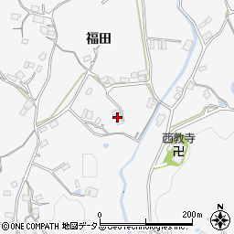 広島県福山市芦田町福田2361周辺の地図
