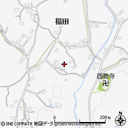 広島県福山市芦田町福田216-3周辺の地図