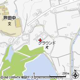 広島県福山市芦田町福田1145-5周辺の地図