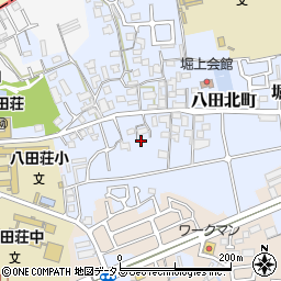 大阪府堺市中区堀上町461周辺の地図