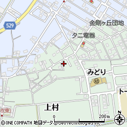 三重県多気郡明和町上村1363周辺の地図