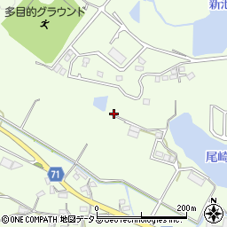 兵庫県淡路市久留麻周辺の地図