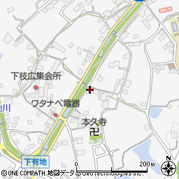 広島県福山市芦田町下有地804周辺の地図