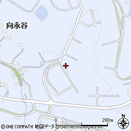 広島県福山市駅家町向永谷525周辺の地図