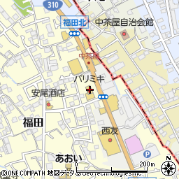 大阪府堺市中区福田1089周辺の地図
