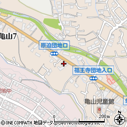 中国新聞販売所安佐北区可部西販売所周辺の地図