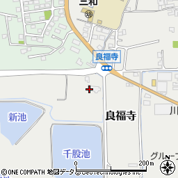 奈良県香芝市良福寺584周辺の地図