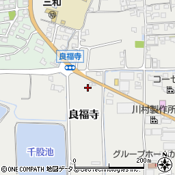 奈良県香芝市良福寺7周辺の地図