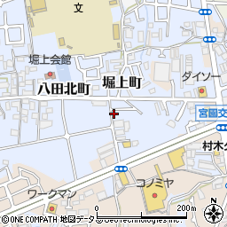 大阪府堺市中区堀上町31-15周辺の地図