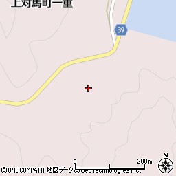 長崎県対馬市上対馬町一重563周辺の地図