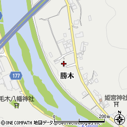 広島県広島市安佐北区可部町勝木218周辺の地図