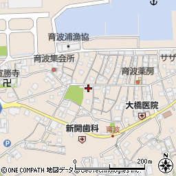 兵庫県淡路市育波247-6周辺の地図