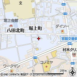 大阪府堺市中区堀上町31-8周辺の地図