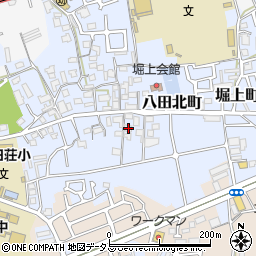 大阪府堺市中区堀上町419周辺の地図