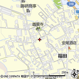 大阪府堺市中区福田1159周辺の地図
