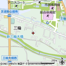 奈良県桜井市三輪1119-6周辺の地図