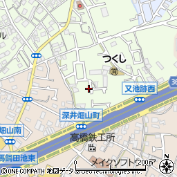 大阪府堺市中区深井東町2663-3周辺の地図