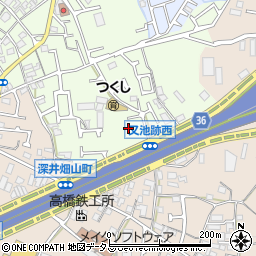 大阪府堺市中区深井東町2660-1周辺の地図