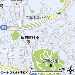岡山県倉敷市玉島乙島1151周辺の地図