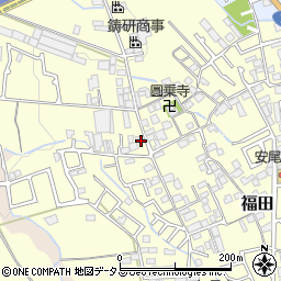 大阪府堺市中区福田1276周辺の地図