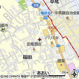 大阪府堺市中区福田1091周辺の地図