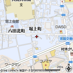 大阪府堺市中区堀上町31-5周辺の地図