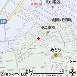 三重県多気郡明和町上村1378-10周辺の地図
