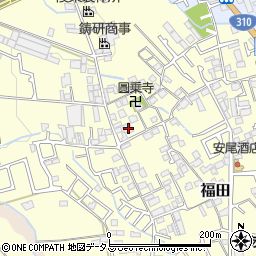 大阪府堺市中区福田1285周辺の地図