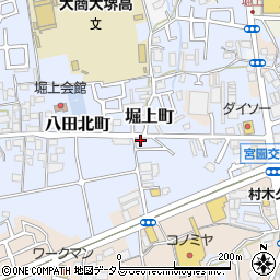 大阪府堺市中区堀上町31周辺の地図
