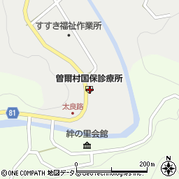 曽爾村国民健康保険診療所周辺の地図