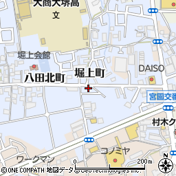 大阪府堺市中区堀上町31-17周辺の地図