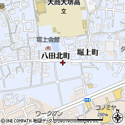 大阪府堺市中区堀上町328周辺の地図