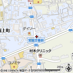 ＥＮＥＯＳ八田荘ＳＳ周辺の地図