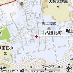 大阪府堺市中区堀上町431周辺の地図
