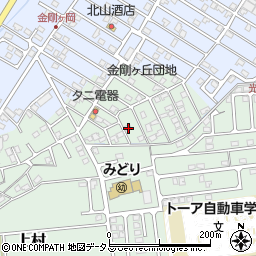 三重県多気郡明和町上村1400-9周辺の地図