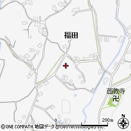 広島県福山市芦田町福田2143周辺の地図