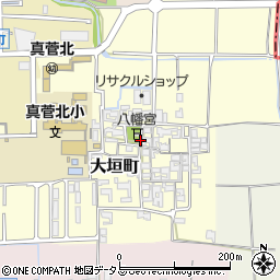 〒634-0841 奈良県橿原市大垣町の地図
