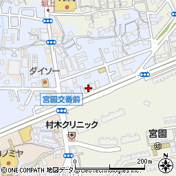 大阪府堺市中区堀上町1040周辺の地図