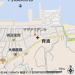 兵庫県淡路市育波62-1周辺の地図