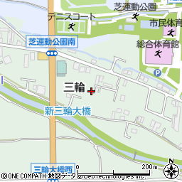 奈良県桜井市三輪1110-5周辺の地図