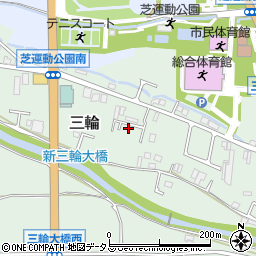 奈良県桜井市三輪1117-5周辺の地図