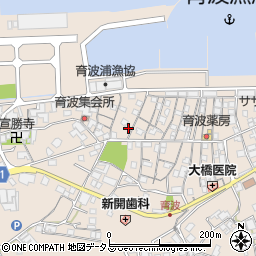 兵庫県淡路市育波250周辺の地図