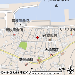 兵庫県淡路市育波231周辺の地図
