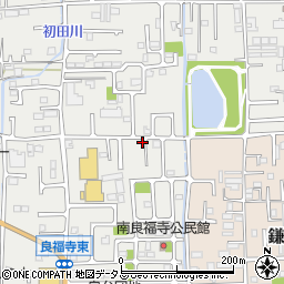 奈良県香芝市良福寺169周辺の地図