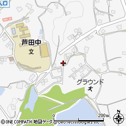 広島県福山市芦田町福田255周辺の地図