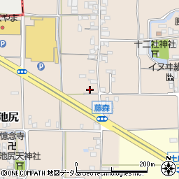 奈良県大和高田市池尻34周辺の地図