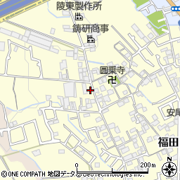 大阪府堺市中区福田1272周辺の地図